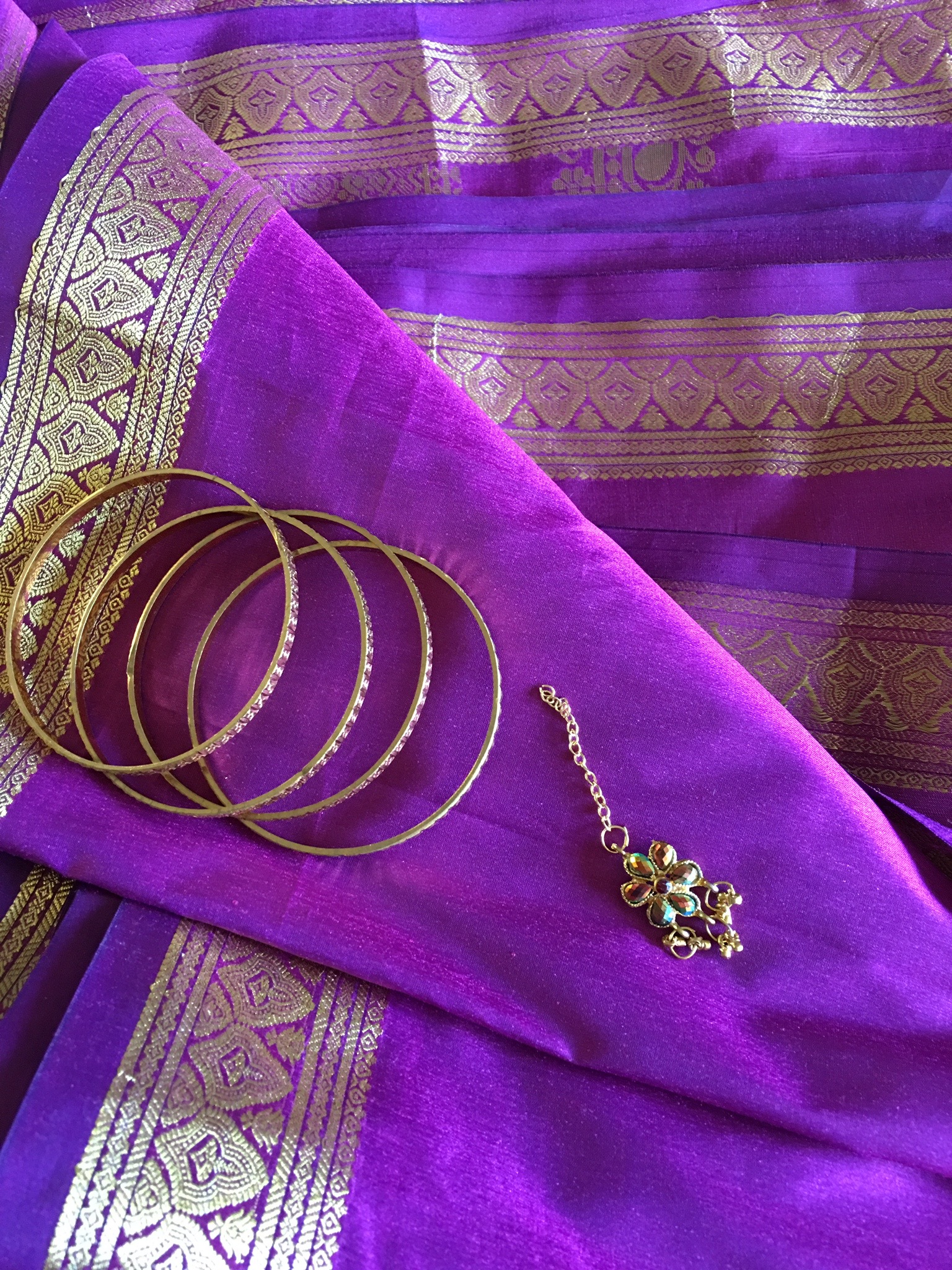 Bangles and tikka