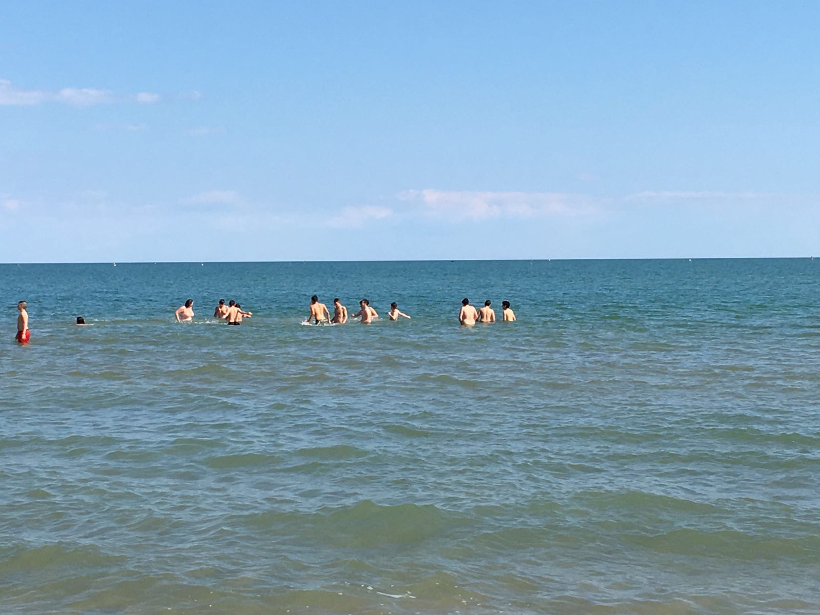 ....anche a nuoto si cerca la vittoria
