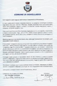 Lettera Comune di Rovellasca